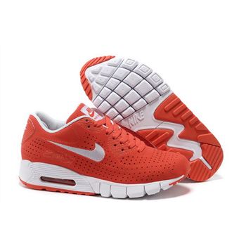 Air Max 90 Current Moire Women Red White Running Shoes Italy